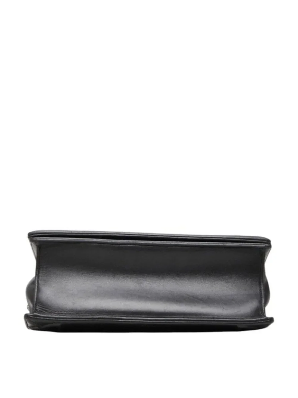 Dior Ama Chain Shoulder Bag Black Leather
